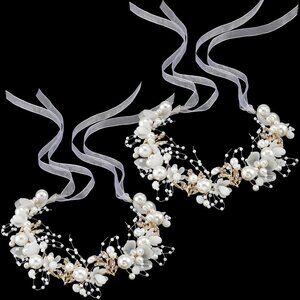 Flower Girl Headbands Rhinestone Crystal Wedding Hair Accessories for Girls